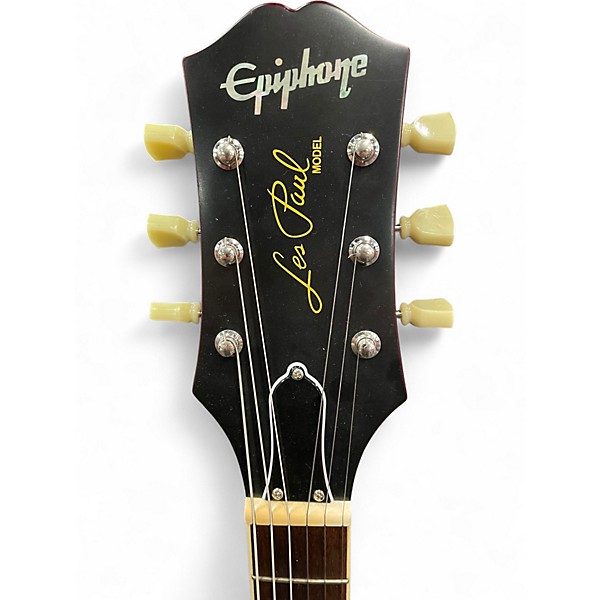Used Epiphone 1959 Reissue Les Paul Standard Tobacco Sunburst Solid Body Electric Guitar