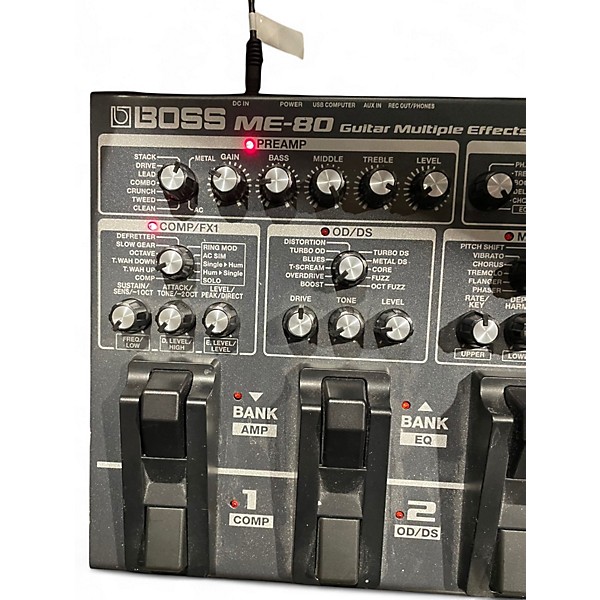 Used BOSS ME80 Guitar Multi Effect Processor