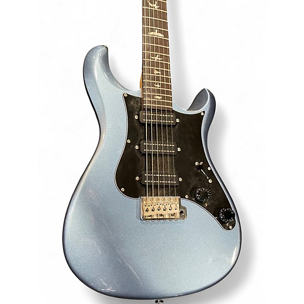 Used PRS SE NF3 Ice Blue Metallic Solid Body Electric Guitar