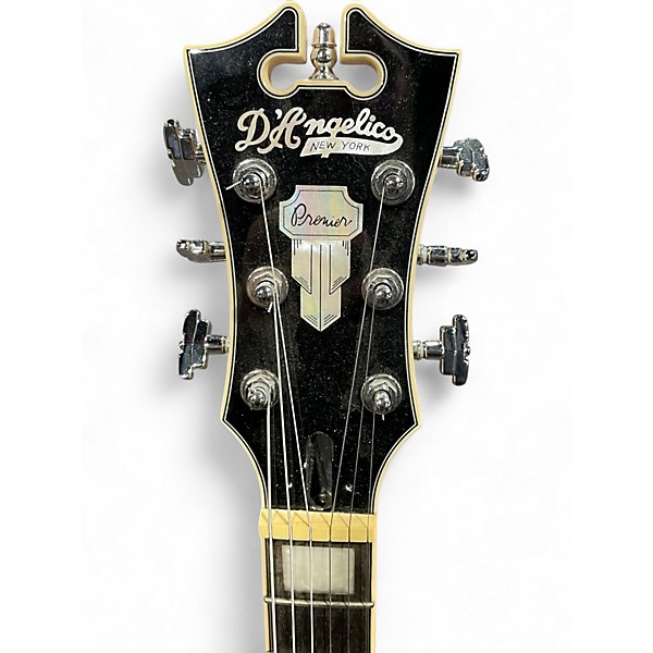 Used D'Angelico Premier Series Atlantic Red Solid Body Electric Guitar