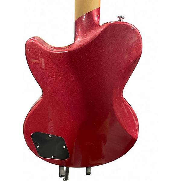 Used D'Angelico Premier Series Atlantic Red Solid Body Electric Guitar