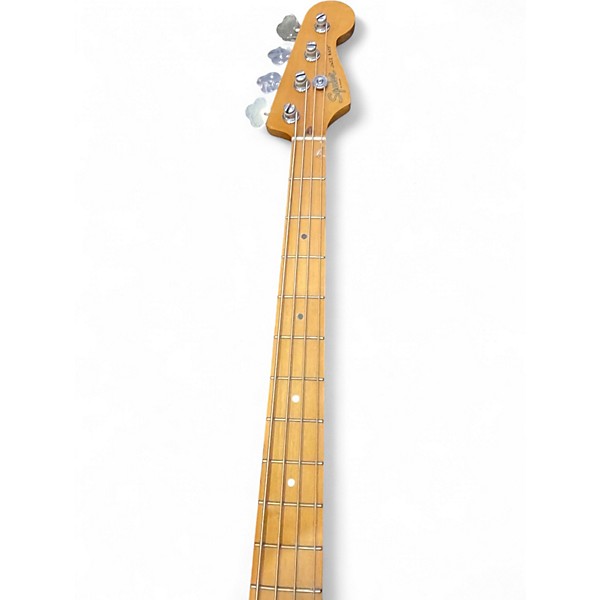 Used Squier Squier 40th Anniversary Jazz 2 Tone Sunburst Electric Bass Guitar