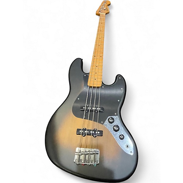 Used Squier Squier 40th Anniversary Jazz 2 Tone Sunburst Electric Bass Guitar