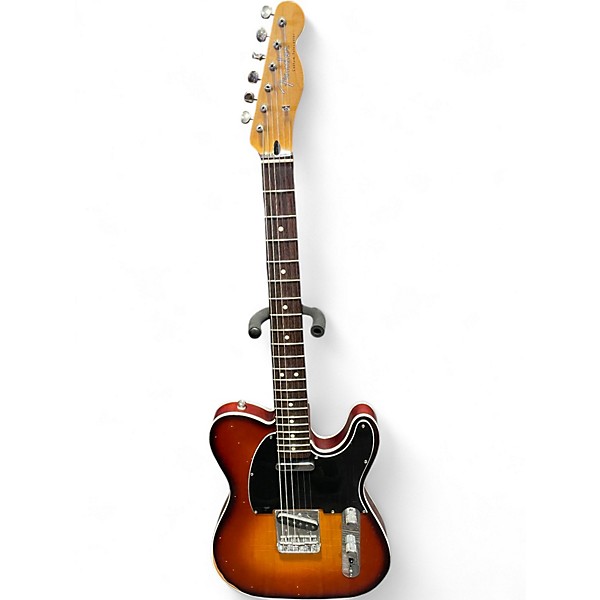 Used Fender JASON ISBELL TELECASTER 3 Color Sunburst Solid Body Electric Guitar