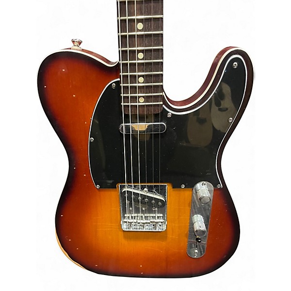 Used Fender JASON ISBELL TELECASTER 3 Color Sunburst Solid Body Electric Guitar
