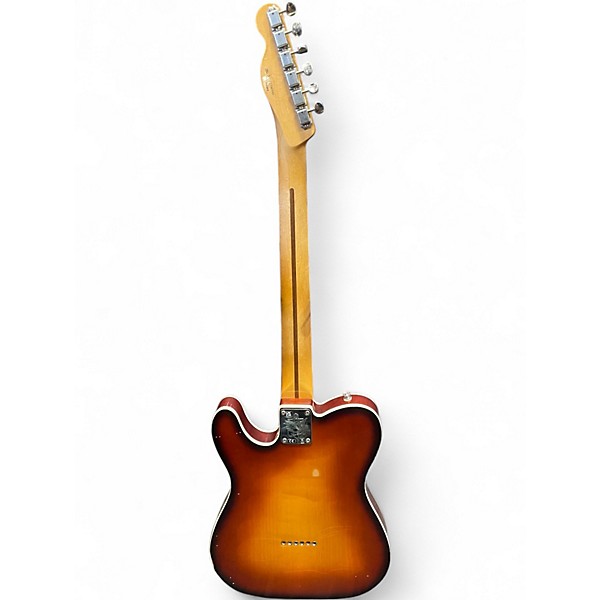 Used Fender JASON ISBELL TELECASTER 3 Color Sunburst Solid Body Electric Guitar