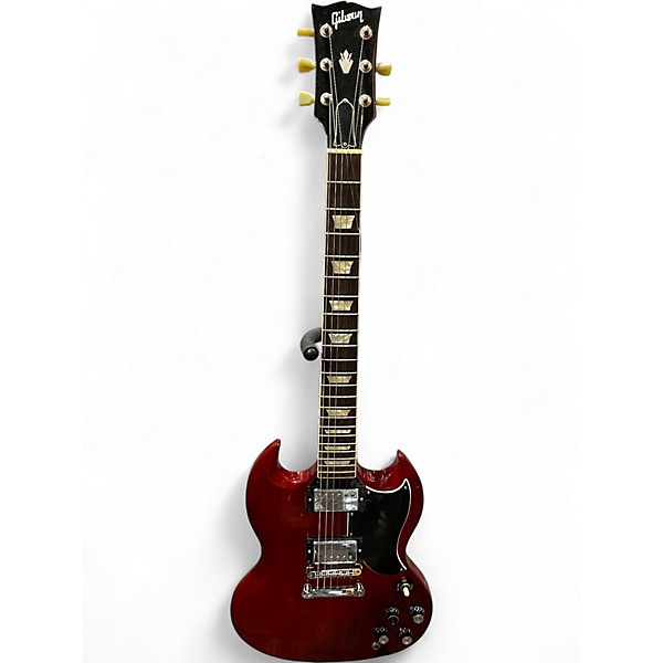 Used Gibson SG Standard Cardinal Red Burst Solid Body Electric Guitar