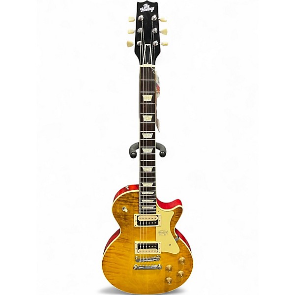 Used Heritage H-150 Dirty Lemon Burst Solid Body Electric Guitar