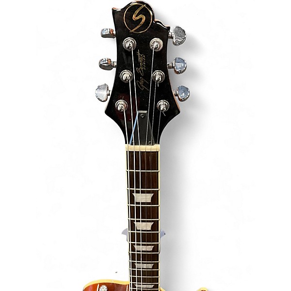 Used Samick GREG BENNETT RL3 AMBER BURST Hollow Body Electric Guitar