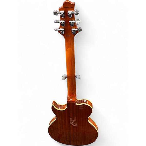 Used Samick GREG BENNETT RL3 AMBER BURST Hollow Body Electric Guitar