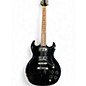 Used Silvertone SG Style LILY Black Solid Body Electric Guitar thumbnail