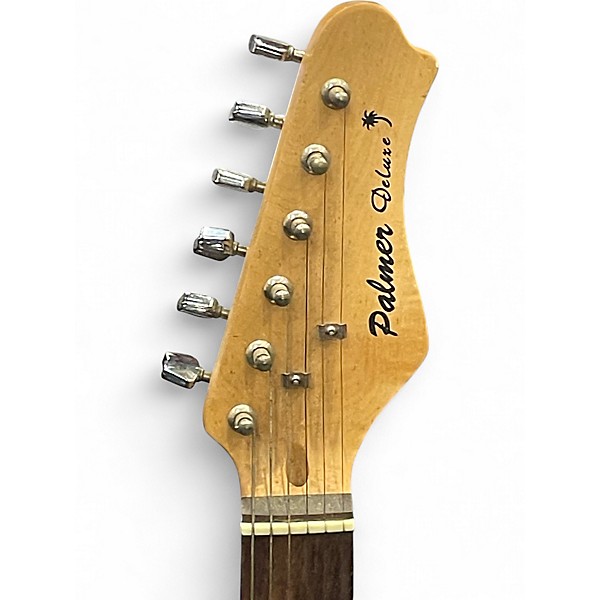 Used Palmer  DELUXE Candy Apple Red Solid Body Electric Guitar