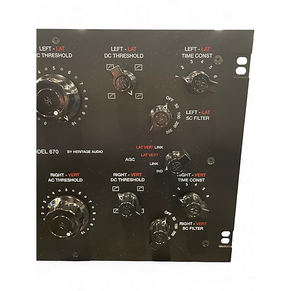 Used Heritage Audio MODEL 670 Compressor
