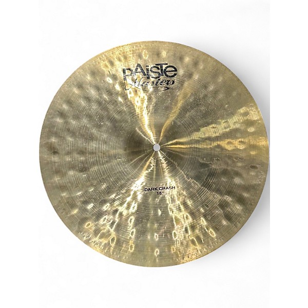 Used Paiste 18in Twenty Masters Collection Dark Crash Cymbal