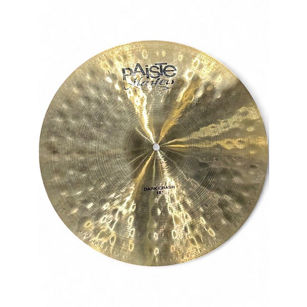 Used Paiste 18in Twenty Masters Collection Dark Crash Cymbal