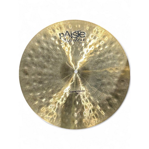 Used Paiste 18in Twenty Masters Collection Dark Crash Cymbal