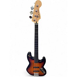 Used Squier Vintage Modified Fretless Jazz Bass 3 Color Sunburst Electric Bass Guitar