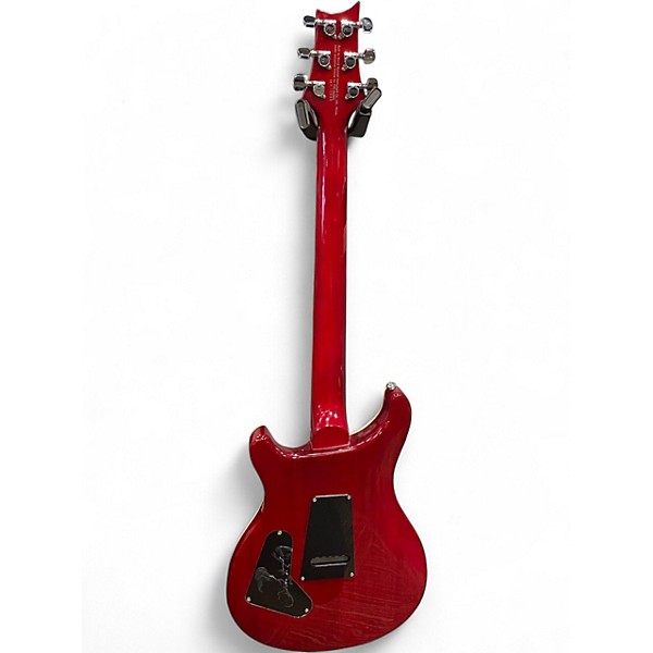 Used PRS SE Custom 24 Amber Solid Body Electric Guitar