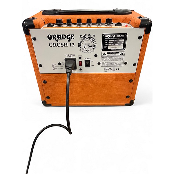 Used Orange Amplifiers Crush 12 Guitar Combo Amp