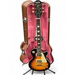 Used Epiphone 1959 Reissue Les Paul Limited Edition Tobacco Burst Solid Body Electric Guitar