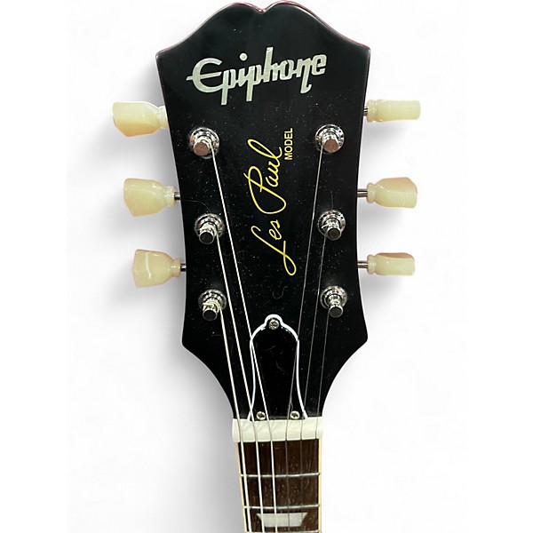 Used Epiphone 1959 Reissue Les Paul Limited Edition Tobacco Burst Solid Body Electric Guitar