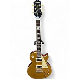 Used Epiphone Les Paul Standard 1950s Metallic Gold Solid Body Electric Guitar