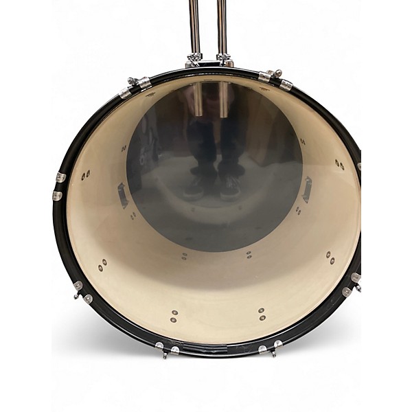 Used Ludwig 5 Piece backbeat black sparkle Drum Kit