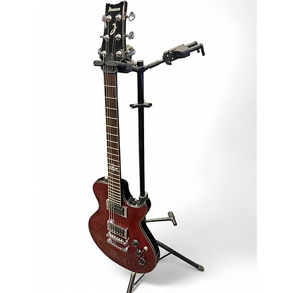 Used Ibanez ART100 Art Series Trans Crimson Red Solid Body Electric Guitar