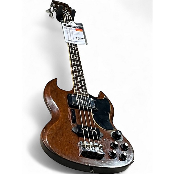 Vintage 1972 Gibson EB3 Brown Electric Bass Guitar