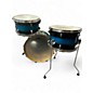 Used TAMA 3 Piece Neo Mod Blue to Black Fade Drum Kit