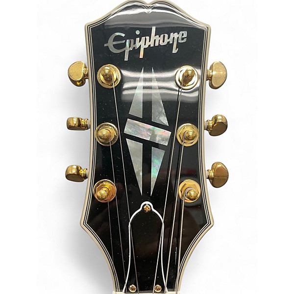 Used Epiphone SG Custom Left Handed Black Solid Body Electric Guitar