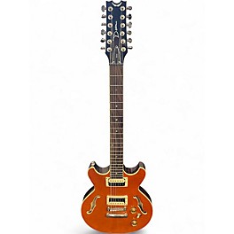 Used Dean Boca 12 Amber Solid Body Electric Guitar