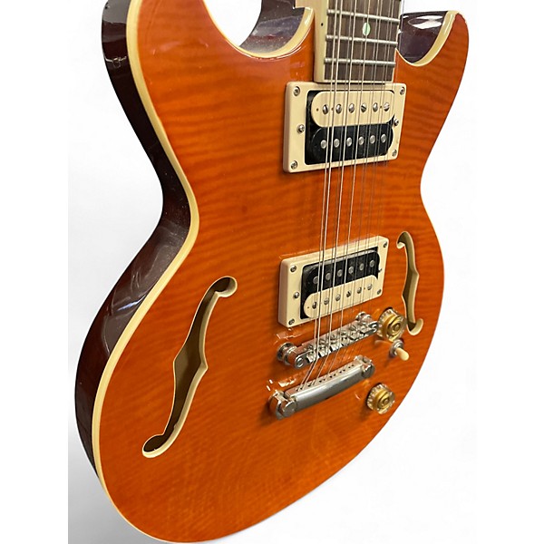 Used Dean Boca 12 Amber Solid Body Electric Guitar