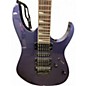 Used Ibanez RG370DX DARK BLUE SPARKLE Solid Body Electric Guitar