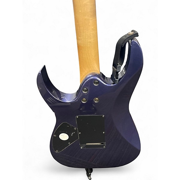 Used Ibanez RG370DX DARK BLUE SPARKLE Solid Body Electric Guitar