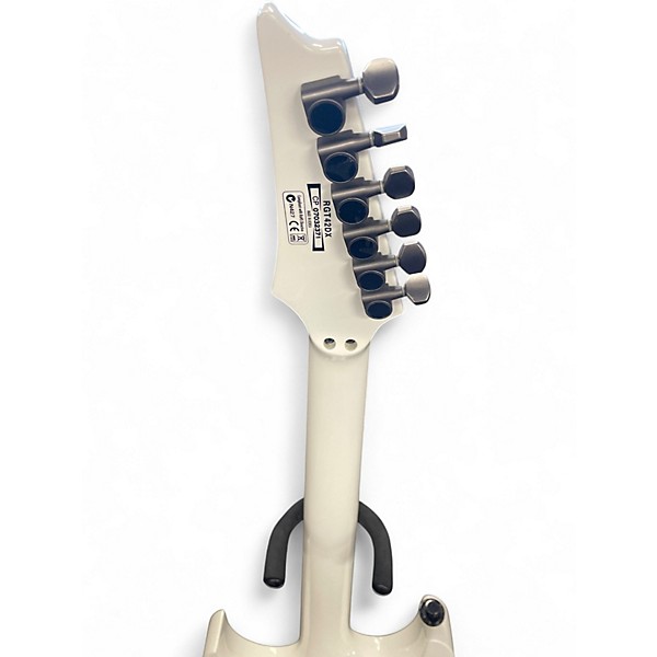 Used Ibanez RGT42DX WHITE Solid Body Electric Guitar