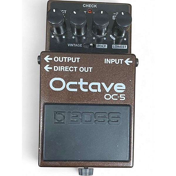 Used BOSS OC5 Octave Effect Pedal