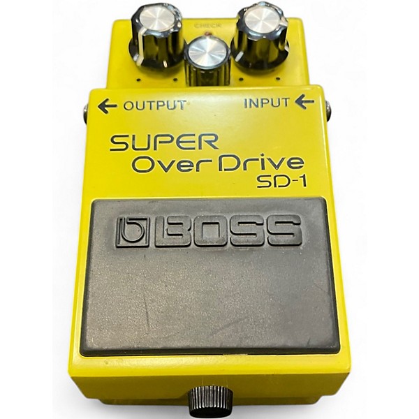 Used BOSS SD1 Super Overdrive Effect Pedal
