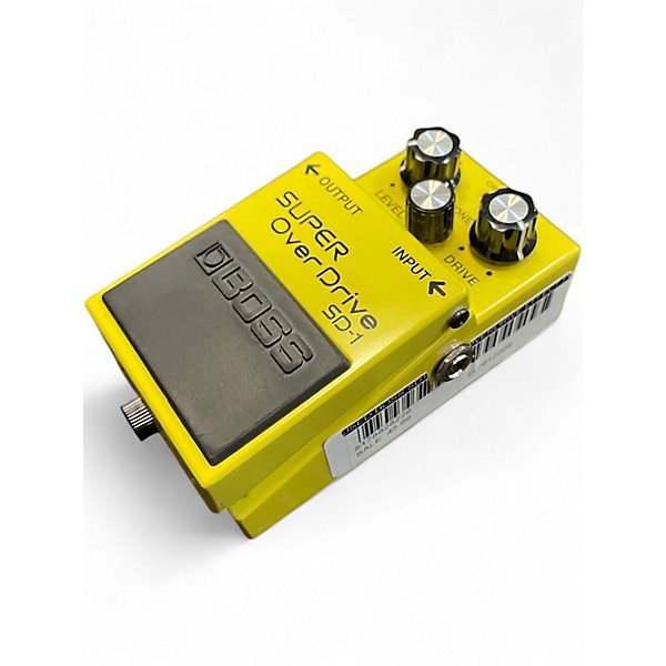 Used BOSS SD1 Super Overdrive Effect Pedal