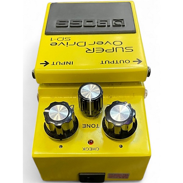 Used BOSS SD1 Super Overdrive Effect Pedal