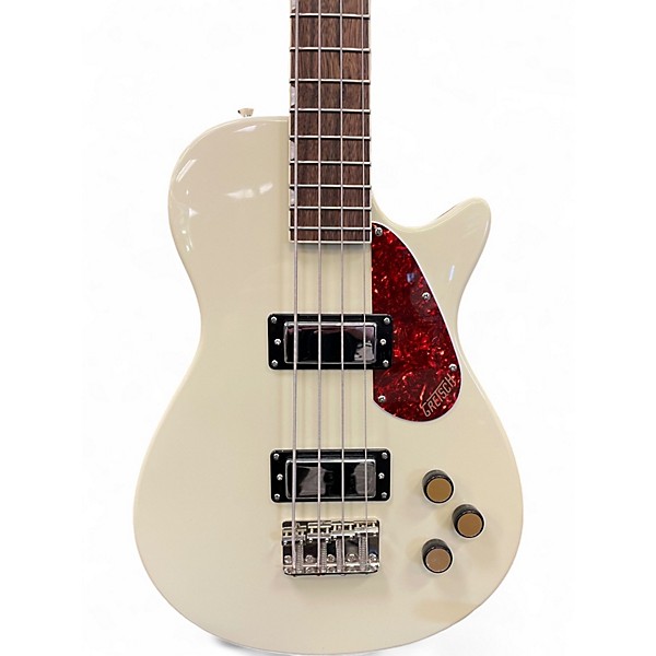 Used Gretsch Guitars streamliner jet club Antique White Electric Bass Guitar