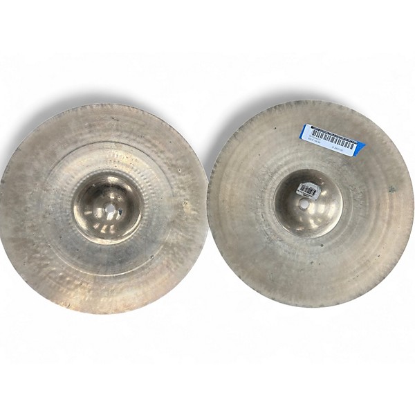 Used Zildjian 13in A Custom Hi Hat Pair Cymbal