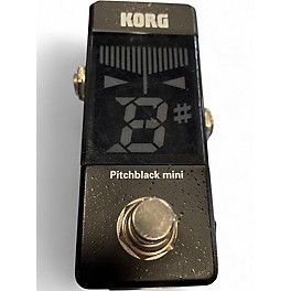 Used KORG PITCHBLACK MINI Tuner Pedal