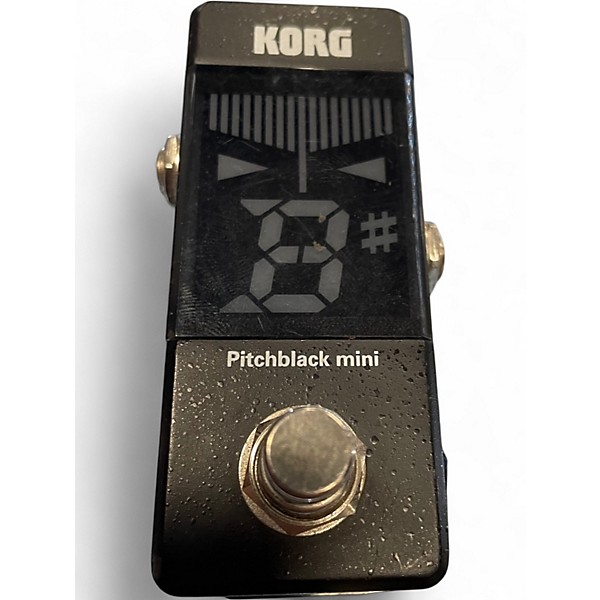 Used KORG PITCHBLACK MINI Tuner Pedal