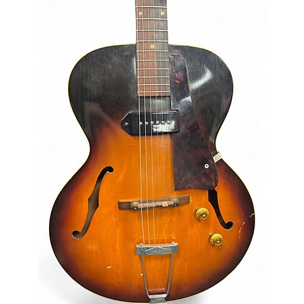 Vintage 1956 Gibson ES125T Tobacco Burst Hollow Body Electric Guitar