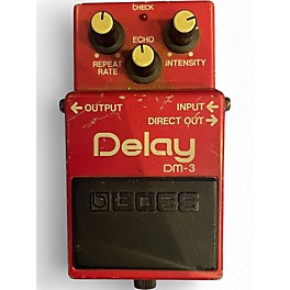 Used BOSS DM-3 DELAY Effect Pedal