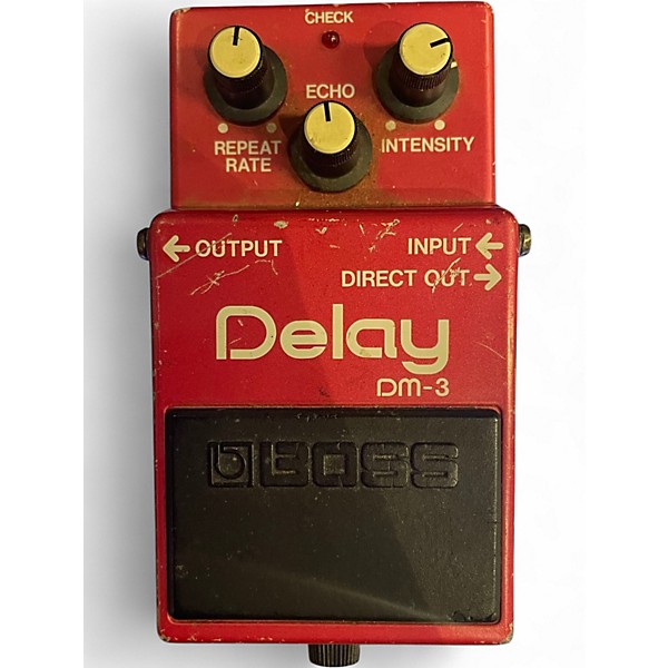 Used BOSS DM-3 DELAY Effect Pedal