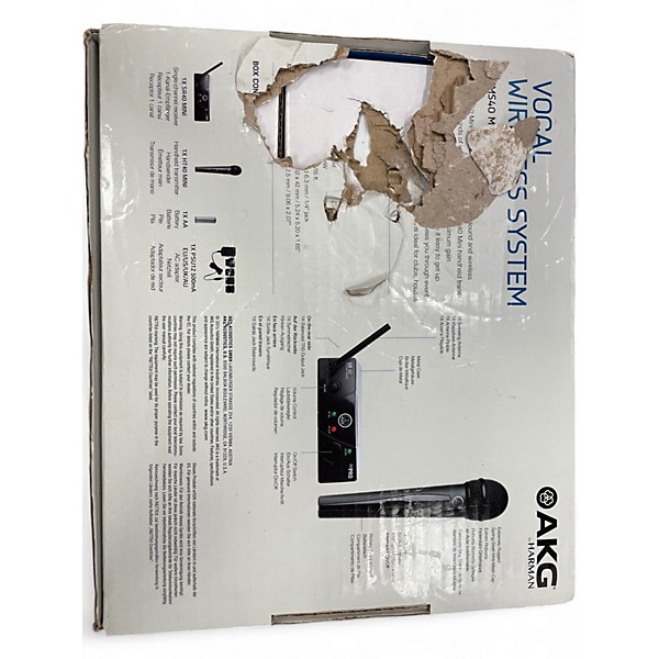 Used AKG WMS40 Mini Vocal Handheld Wireless System