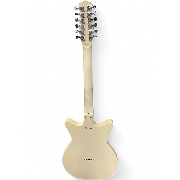 Used Danelectro 59X12 Olympic White Solid Body Electric Guitar