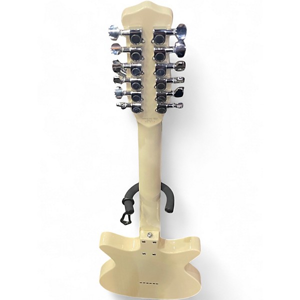 Used Danelectro 59X12 Olympic White Solid Body Electric Guitar